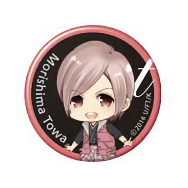 森嶋永遠】 フォルティッシモ トレーディング缶バッジ -Chibi Style