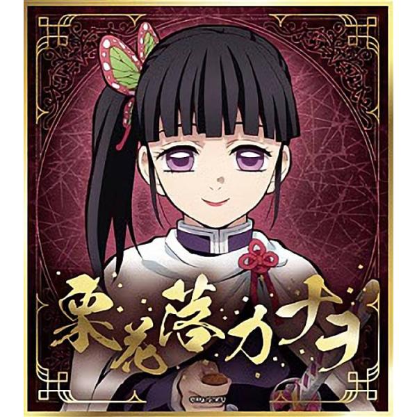 鬼滅の刃　栗花落カナヲ　金色箔押し仕様ビジュアルアート色紙　ufotable lead-netstore_242204s264kyt14