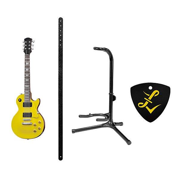 2.レスポールタイプ ギター・Zイエロー (B) 】 ROCK MONO : トレカ