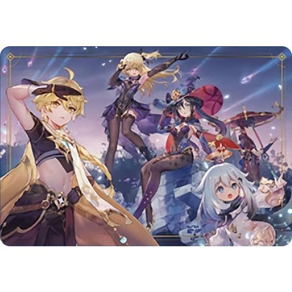 19.空＆パイモン＆フィッシュル＆モナ＆スカラマシュ】原神 メタル