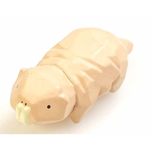 はだかでばねずみ (シークレット) 】川崎誠二の木彫りの動物たち