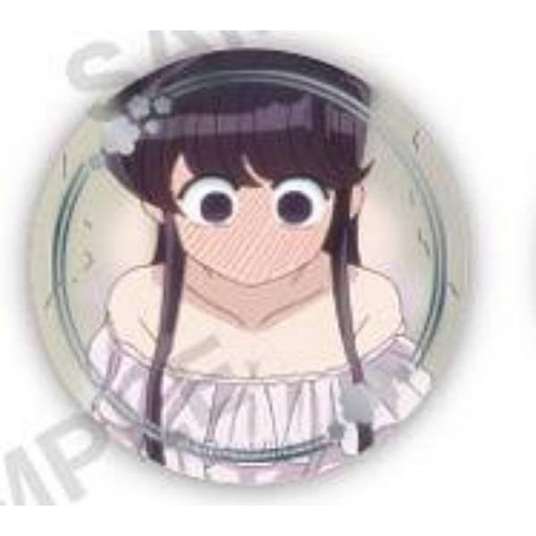 古見さんは、コミュ症です。 カプセル缶バッジ&カバー　セット 古見さんA】古見さんは、コミュ症です。 カプセル缶バッジ
