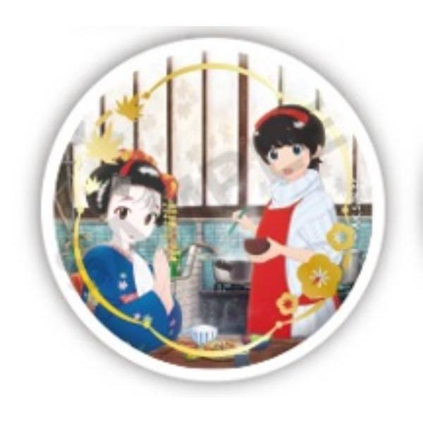 キヨ＆すみれ1】舞妓さんちのまかないさん カプセル缶バッジ&カバー