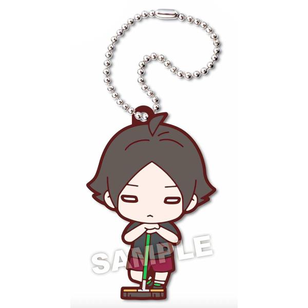 角名倫太郎】にとたん ハイキュー!! 掃除 ラバーマスコット : トレカ