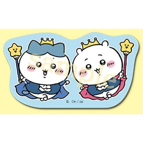 ハチワレ＆ちいかわ (王冠/星ステッキ)】ちいかわ ダイカット