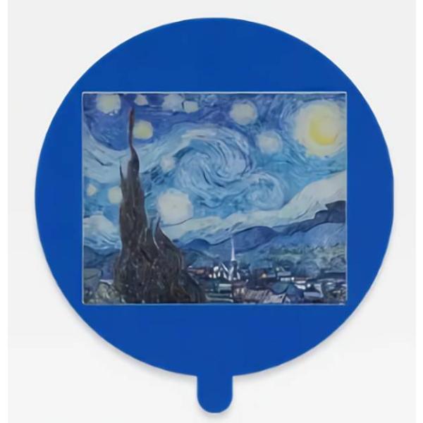 【H賞 星月夜 カップめんウエイトコースター】一番くじ フィンセント・ファン・ゴッホ 【中古】