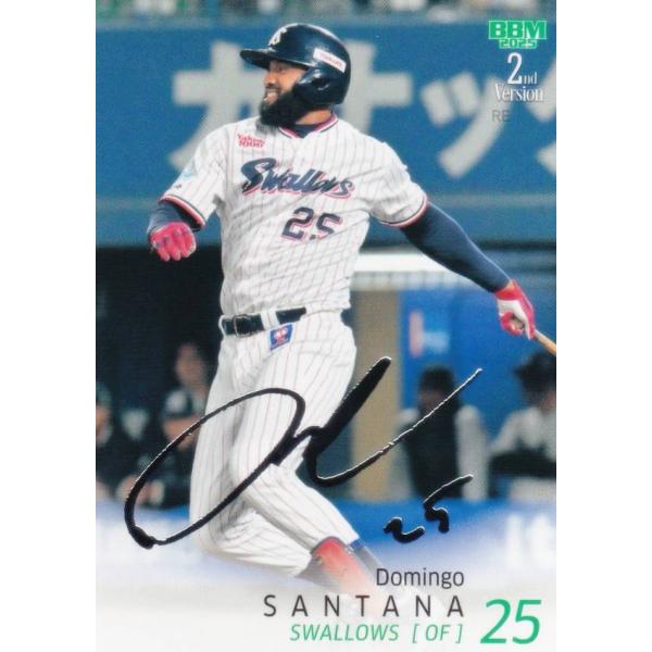 銀箔サイン】BBM 462 サンタナ 東京ヤクルトスワローズ (レギュラー