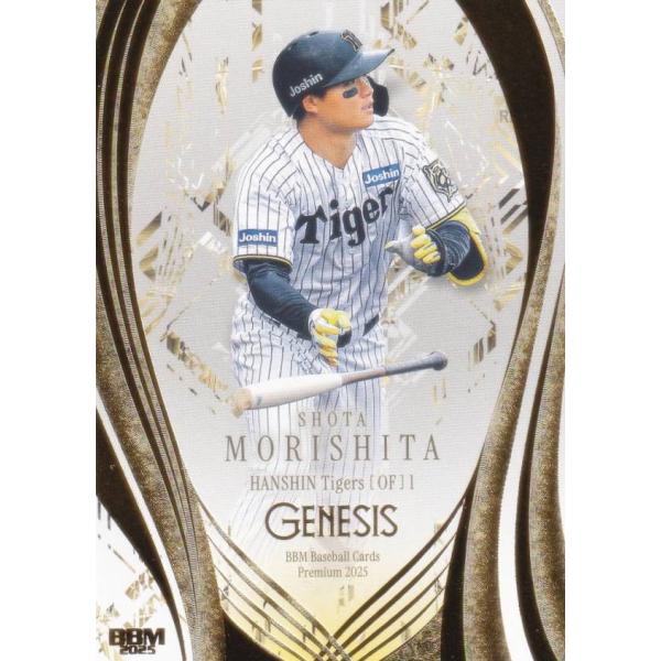 BBM ベースボールカード 017 森下翔太 阪神タイガース (レギュラー