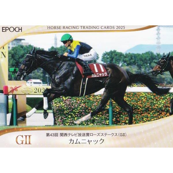 ホースレーシング トレーディングカード 80 カムニャック (レギュラーカード/2025年下半期重賞優勝馬/ローズS)