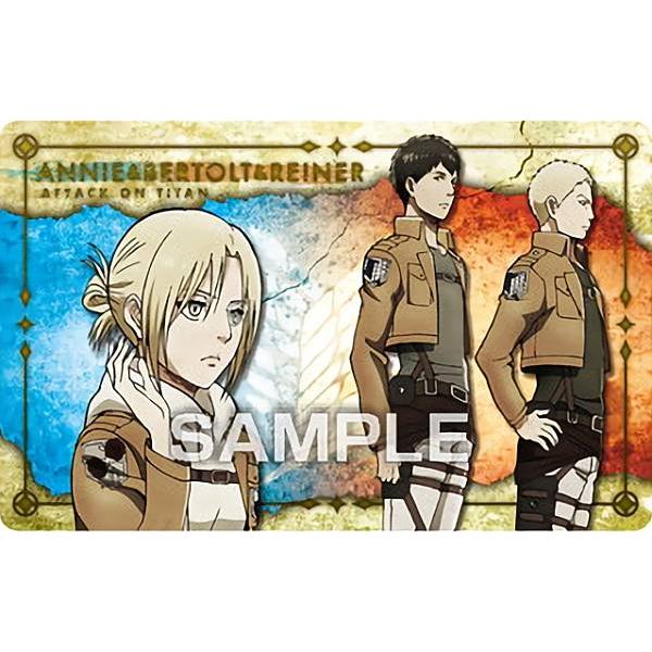 進撃の巨人 アニーク クリアカード ベルトルト Anique Shop JAPAN