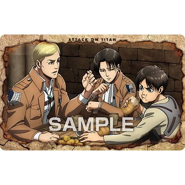 No 27 エルヴィン スミス リヴァイ エレン イェーガー 進撃の巨人 メタリックカードコレクション 2622s76skmt27 トレカショップ Lead 通販 Yahoo ショッピング