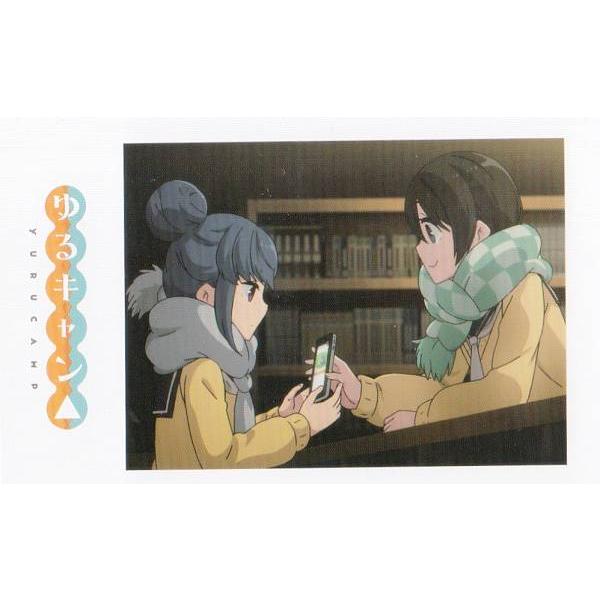 13.志摩リン＆斉藤恵那】 ゆるキャン△ メモリアルカード : トレカ