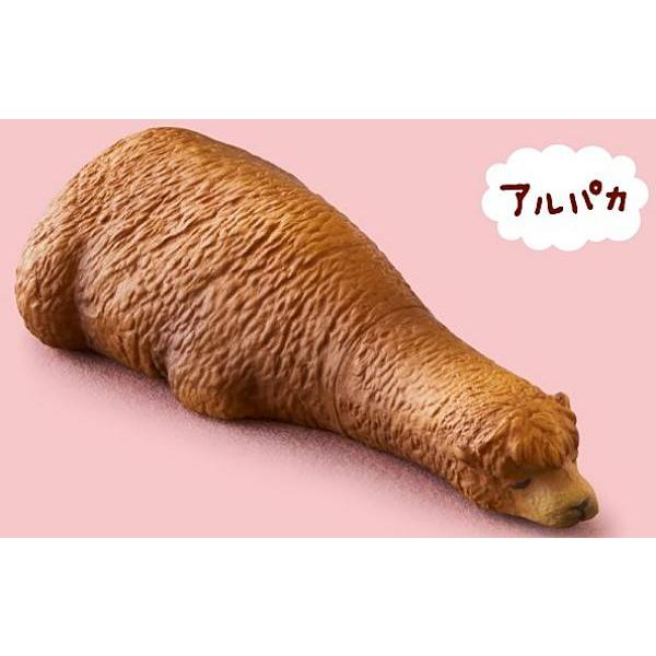 寝てるアルパカ(フィギュア)