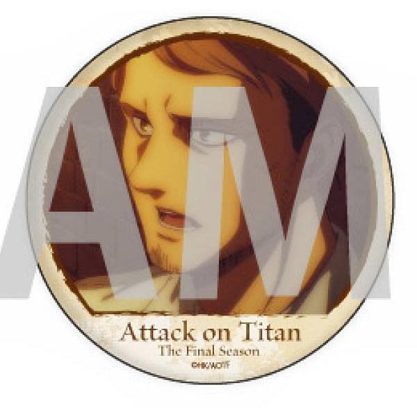 ジャン・キルシュタイン】 缶バッジ 進撃の巨人 29 場面写Ver