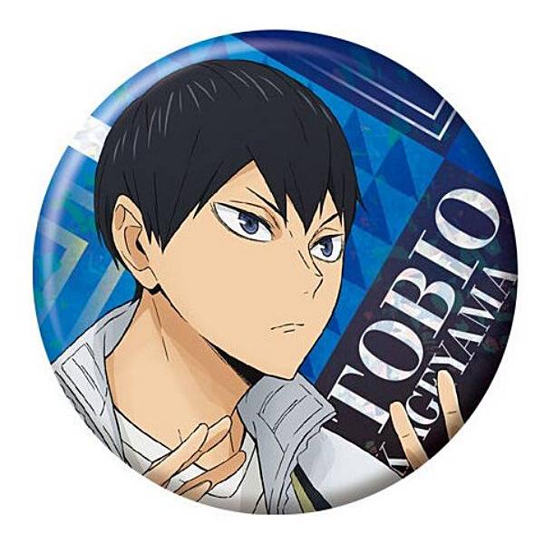 影山飛雄】ハイキュー!! 缶バッジビスケット ※缶バッジのみ : トレカ