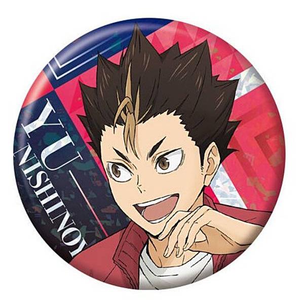 西谷夕】ハイキュー!! 缶バッジビスケット ※缶バッジのみ : トレカ