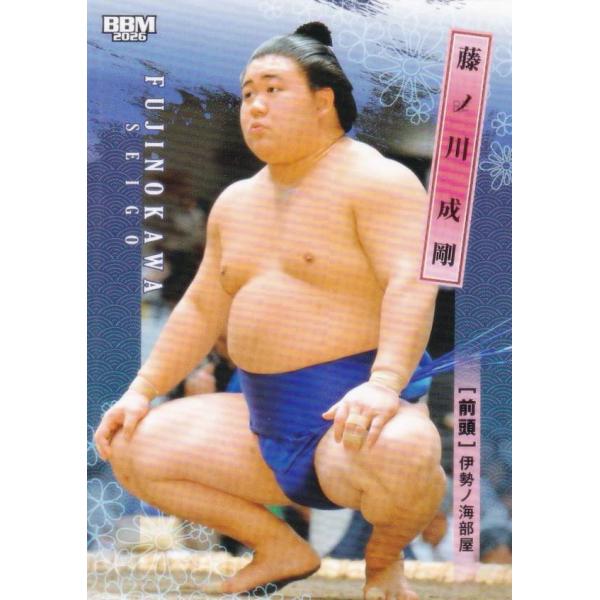 BBM 2026 大相撲カード 30 藤ノ川 成剛 前頭 (レギュラーカード