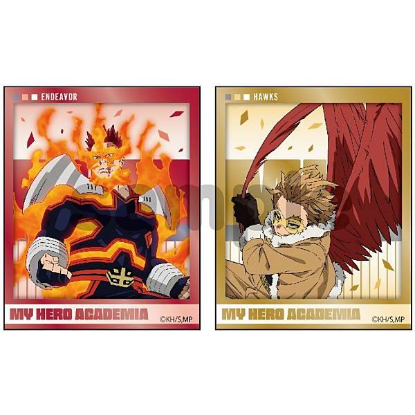 10.エンデヴァー＆ホークス】僕のヒーローアカデミア フォト風メタル