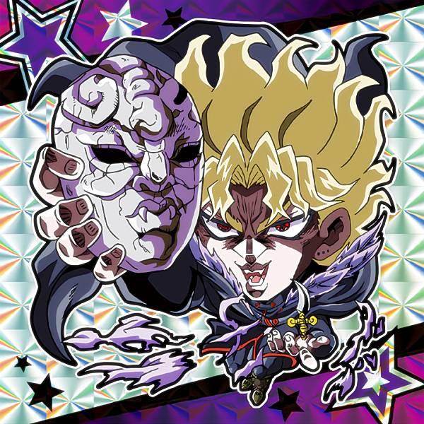 ジョジョ　ウエハース　DIO No.07 ディオ・ブランドー (キャラクターカード)】ジョジョの