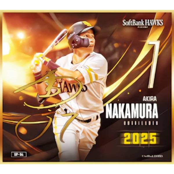 SoftBank Hawks 中村晃　サイン色紙 中村晃 サイン入り色紙 2023年 中村晃選手1000本安打達成記念直筆