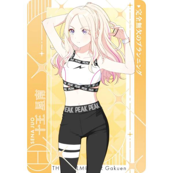 【十王星南(完全無欠のプランニング)】 カードダス CarddassS＋ 学園アイドルマスター