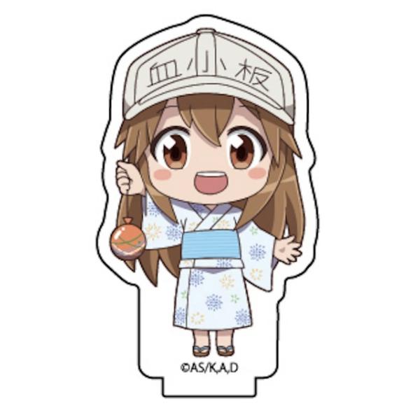 Amazon.co.jp: はたらく細胞血小板プリンセスカフェアクリル