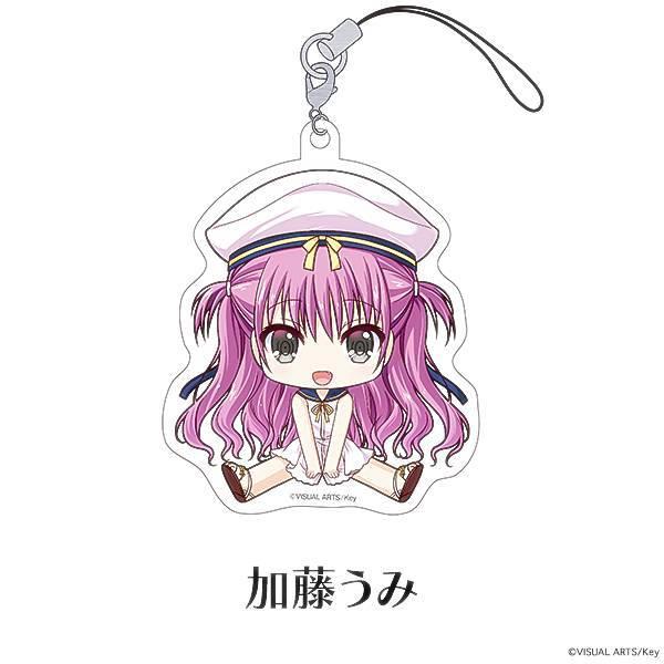 加藤うみ　アクリルキーホルダー Summer Pockets REFLECTION BLUE』SNSぽいアクリルキーホルダー