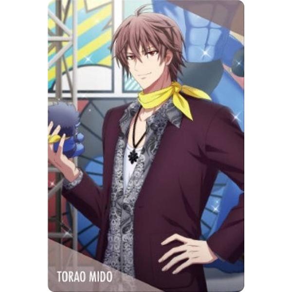 アイナナ ウエハース カード 箔押し サイン 御堂虎於 ビギネク bn 5周年 アイナナ ウエハース カード 箔押し サイン 御堂虎於 ビギネク