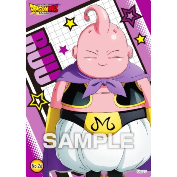 No.26 魔人ブウ】 ドラゴンボール DAIMA クリアカードコレクションガム