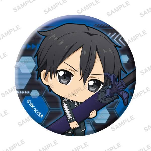 ソードアート·オンライン キリト 缶バッジ SAO - メルカリ【ソード