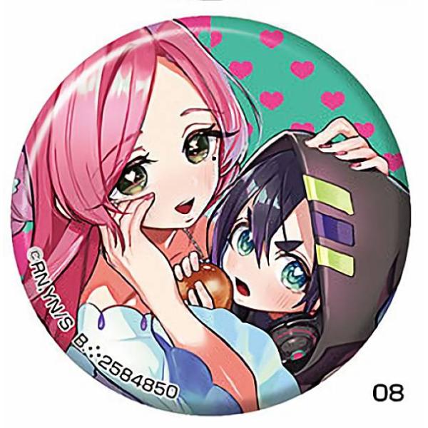 08】 君のことが大大大大大好きな100人の彼女 負けヒロイン0の缶バッジ