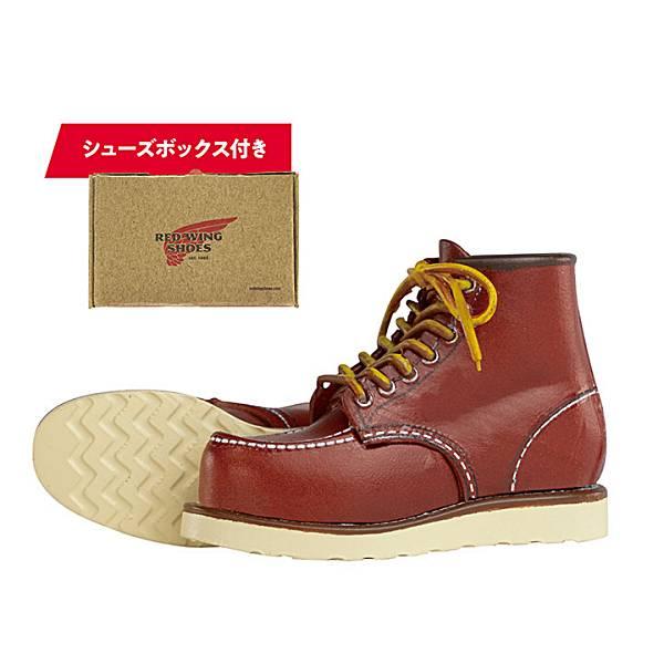 ICON STYLE NO.8875 6”Classic Moc(ボックス付き)】 RED WING SHOES