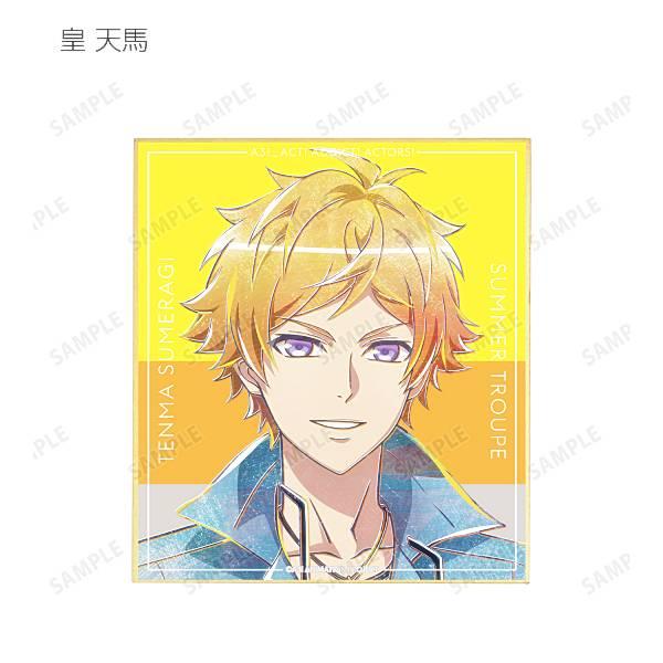 皇天馬】 アニメ A3! トレーディングAni-Artミニ色紙 春組&夏組