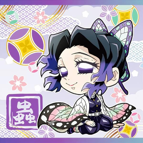 鬼滅9-32 胡蝶しのぶ (レア) 】 にふぉるめーしょん 鬼滅の刃