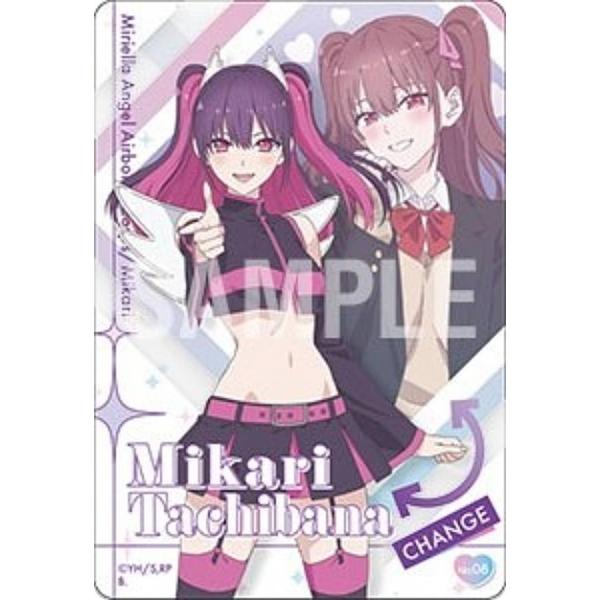 No.08 橘 美花莉】2.5次元の誘惑 クリアカードコレクション : トレカ