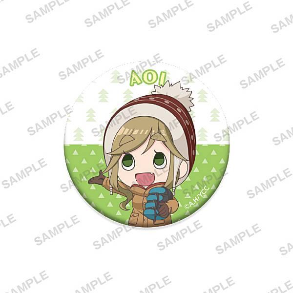 犬山あおい (缶バッジ/缶バッ吉)】 ゆるキャン△ たまみくじ : トレカ