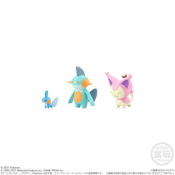 3.ミズゴロウ＆ヌマクロー＆エネコ】 ポケモンスケールワールド