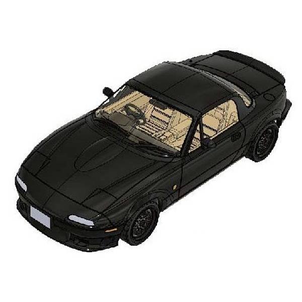 ブリリアントブラック】1/64 マツダロードスターNAコレクション