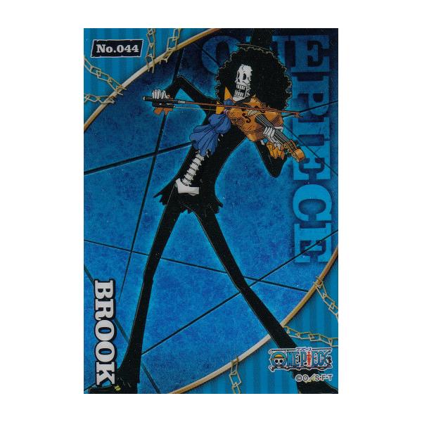 No.44 ブルック】 ワンピース クリアカードコレクションガム