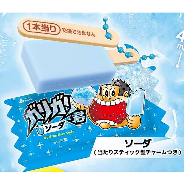 ソーダ（当たりスティック型チャームつき）】ガリガリ君 ミニチュア 