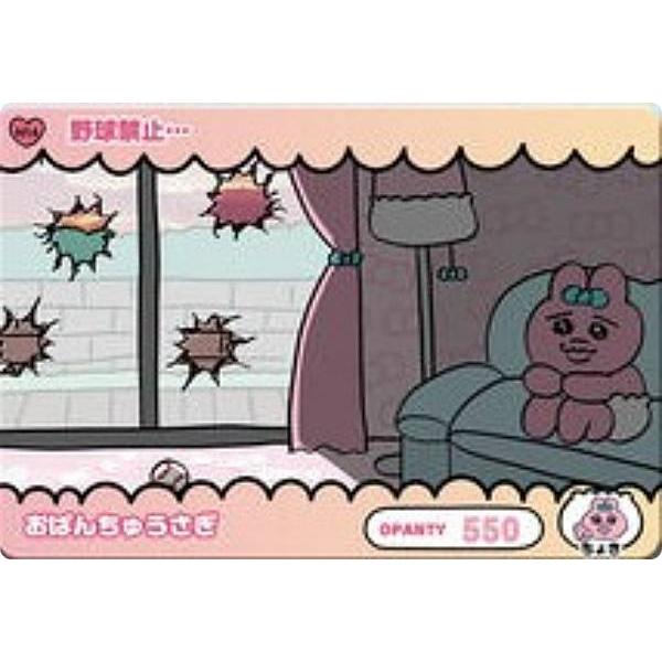 N14 野球禁止・・・ (ノーマル) 】カードダス おぱんちゅうさぎ