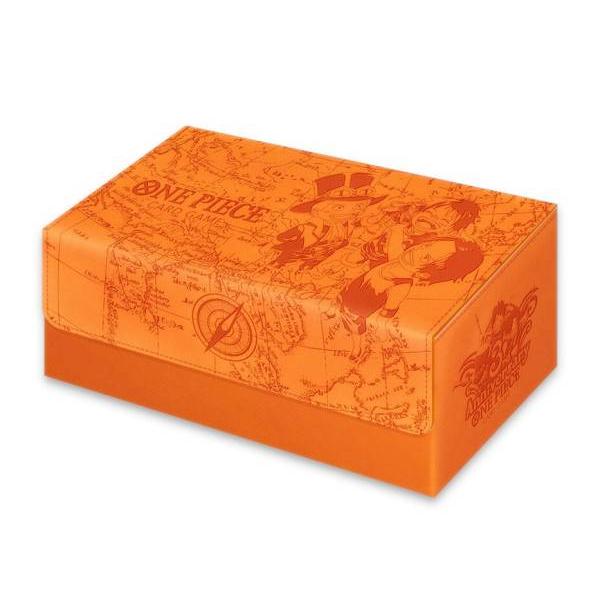 y*i様 ワンピースカードゲーム 3周年記念ボックス ストレージのみの販売】ワンピースカードゲーム [特製レザーストレージ