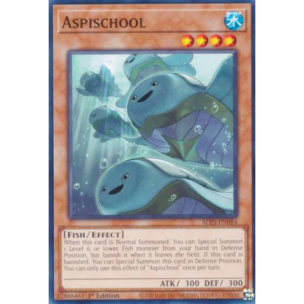 遊戯王 ALIN-EN084 Aspischool (英語版 1st Edition ノーマル