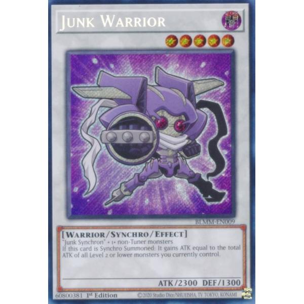 遊戯王 BLMM-EN009 ジャンク・ウォリアー (英語版 1st Edition