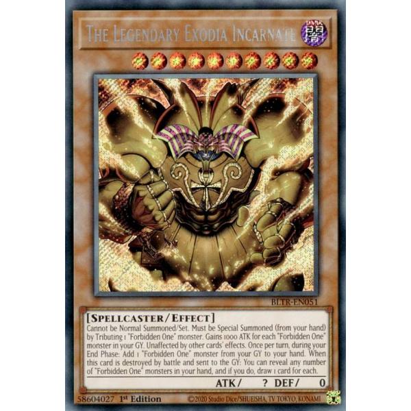 遊戯王 BLTR-EN051 召喚神エクゾディア The Legendary Exodia