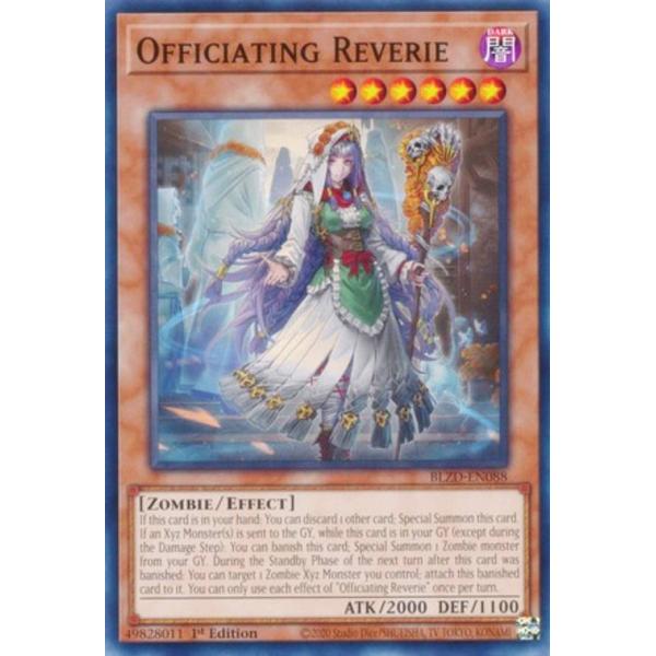 遊戯王 BLZD-EN088 Officiating Reverie (英語版 1st Edition ノーマル