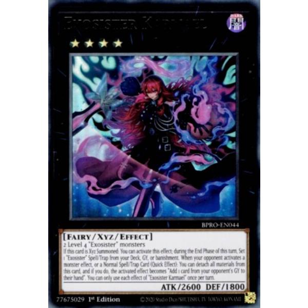 遊戯王 BPRO-EN044 エクソシスター・カルマエル (英語版 1st Edition