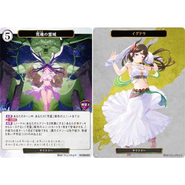 ビルディバイドTCG C-B12-21N 荒魂の霊域 (N ノーマル) ブースター