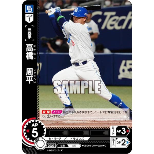 ドリームオーダー CSD06-D07 高橋 周平 中日ドラゴンズ (C