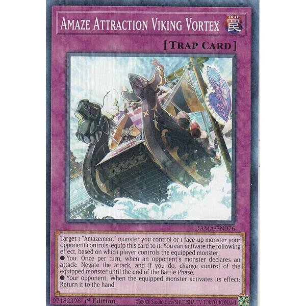 遊戯王 DAMA-EN076 A・∀・VV Amaze Attraction Viking Vortex